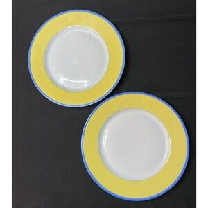 Set of 2-Charles Field Haviland Limoges CLAUDE MONET Giverny Dessert Plates